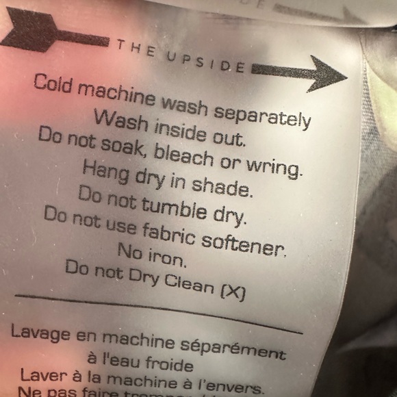 The Upside Green Leopard Print Cropped Leggings Tights size 10 Medium - Picture 14 of 16